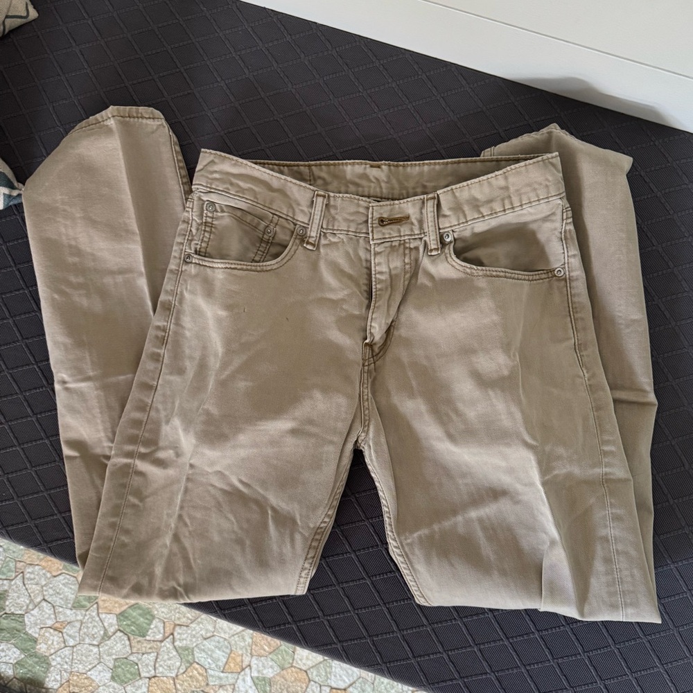 Levi’s 508 Tan Jeans, Men’s W29 L30